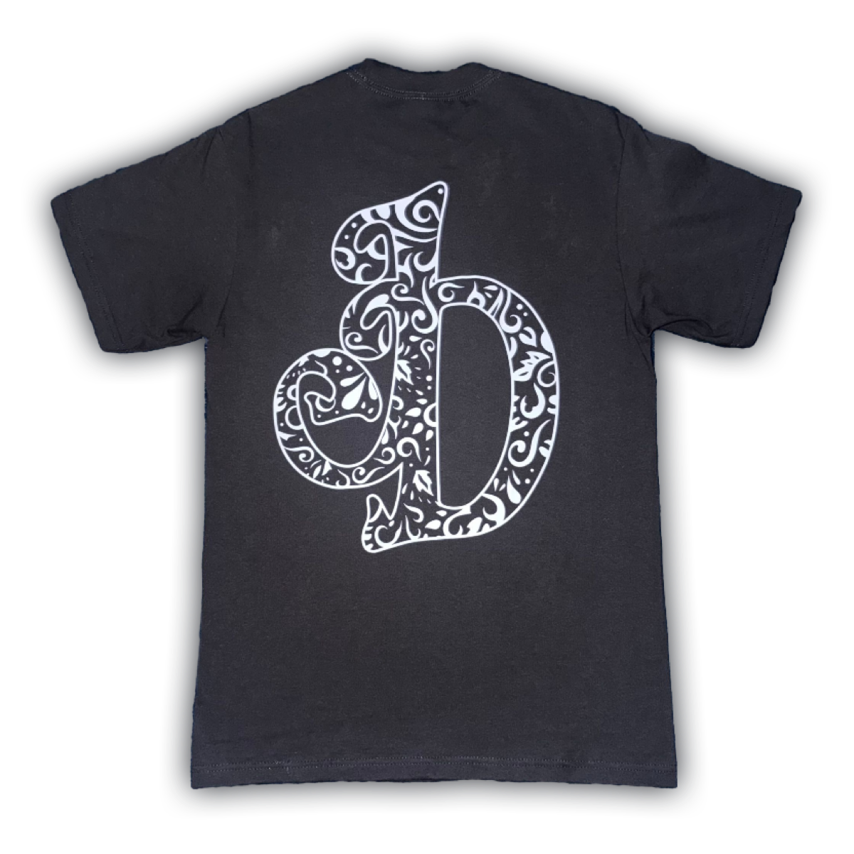 Black Western Filigree T-Shirt