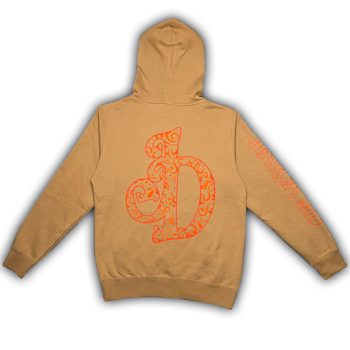 Khaki Western Filigree Hoodie