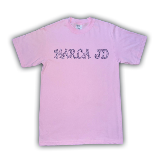 Pink Western Filigree T-Shirt