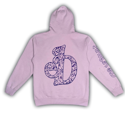 Light Purple Western Filigree Hoodie