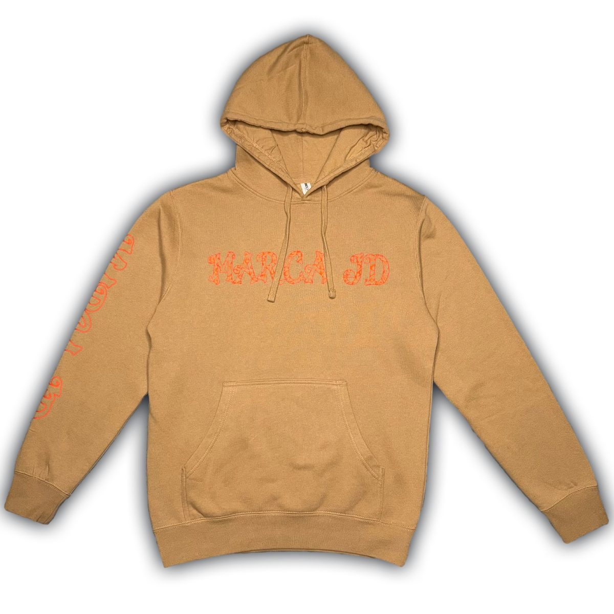 Khaki Western Filigree Hoodie