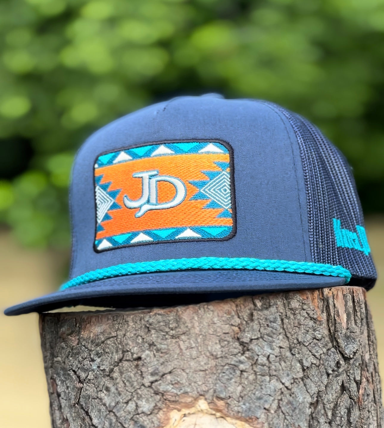 NAVY MARCA JD ROPE HAT