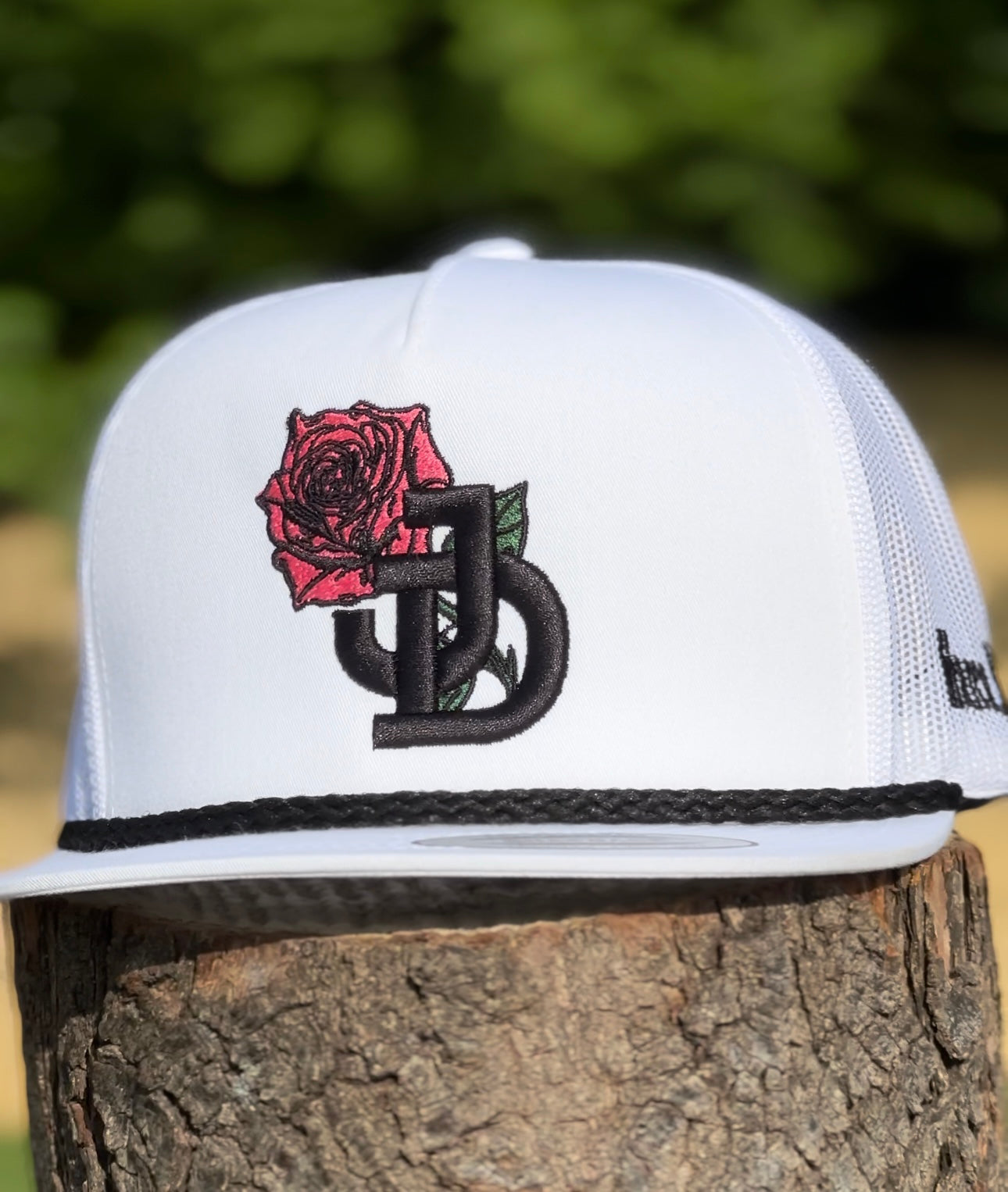 PINK ROSE HAT