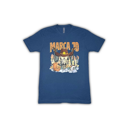 BLUE MARCA JD T-SHIRT