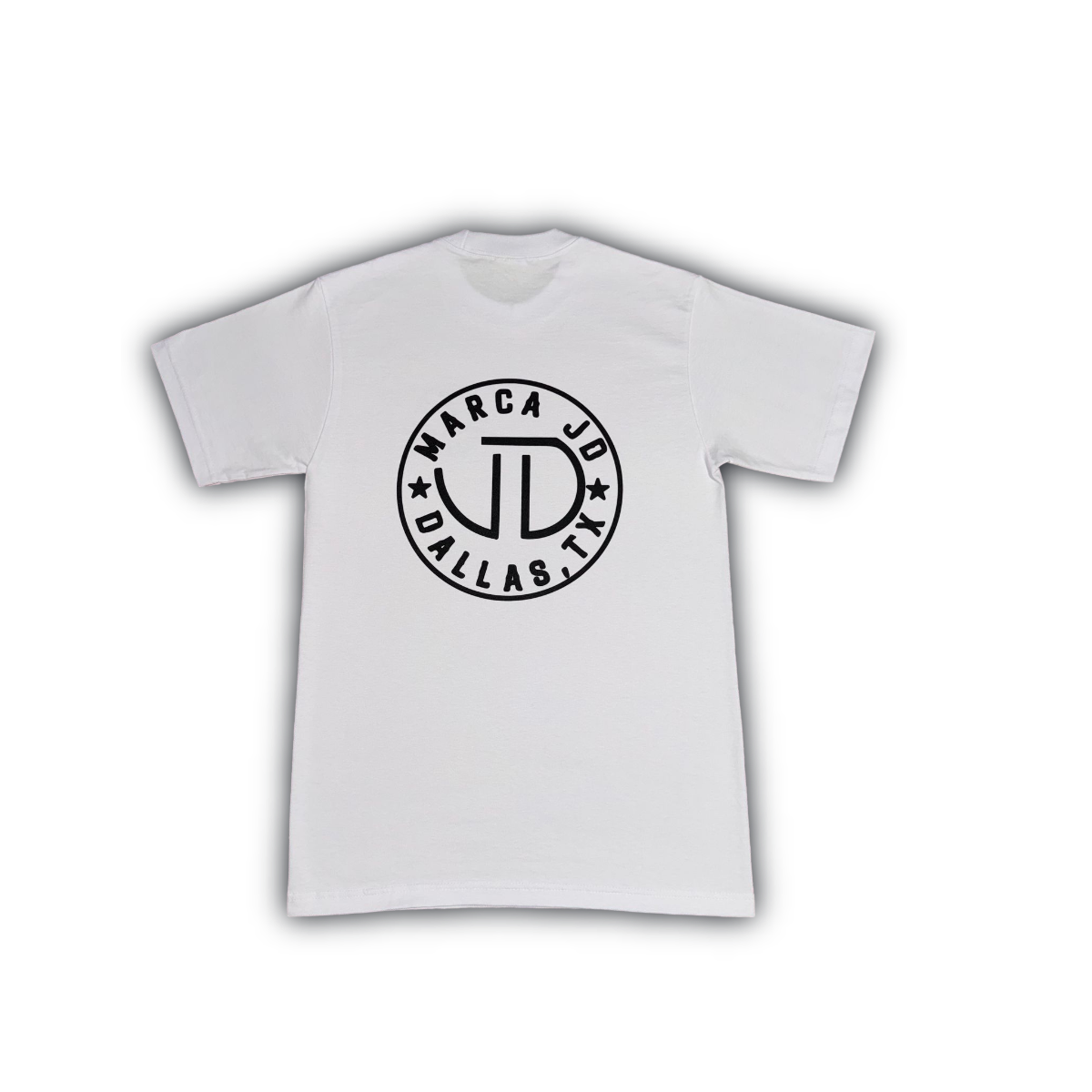 White Dallas Drop T-Shirt